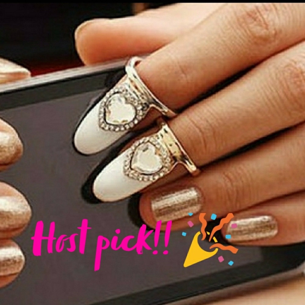 (2) Nail rings